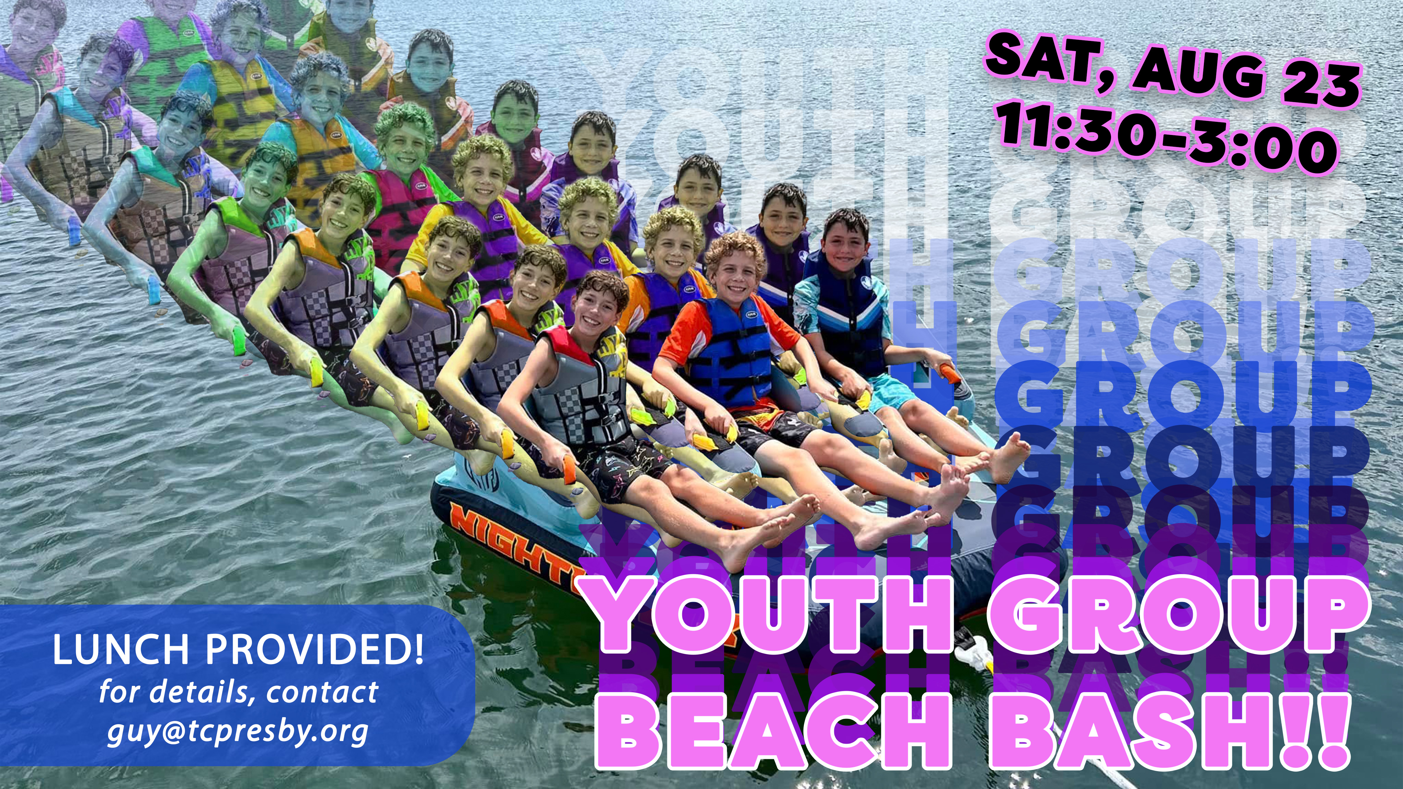 Youth Group Beach Bash