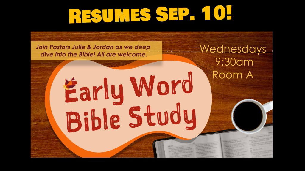 Early Word Bible&nbsp;Study