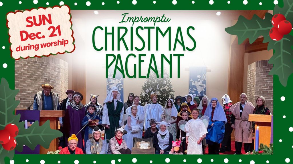 Impromptu Christmas Pageant