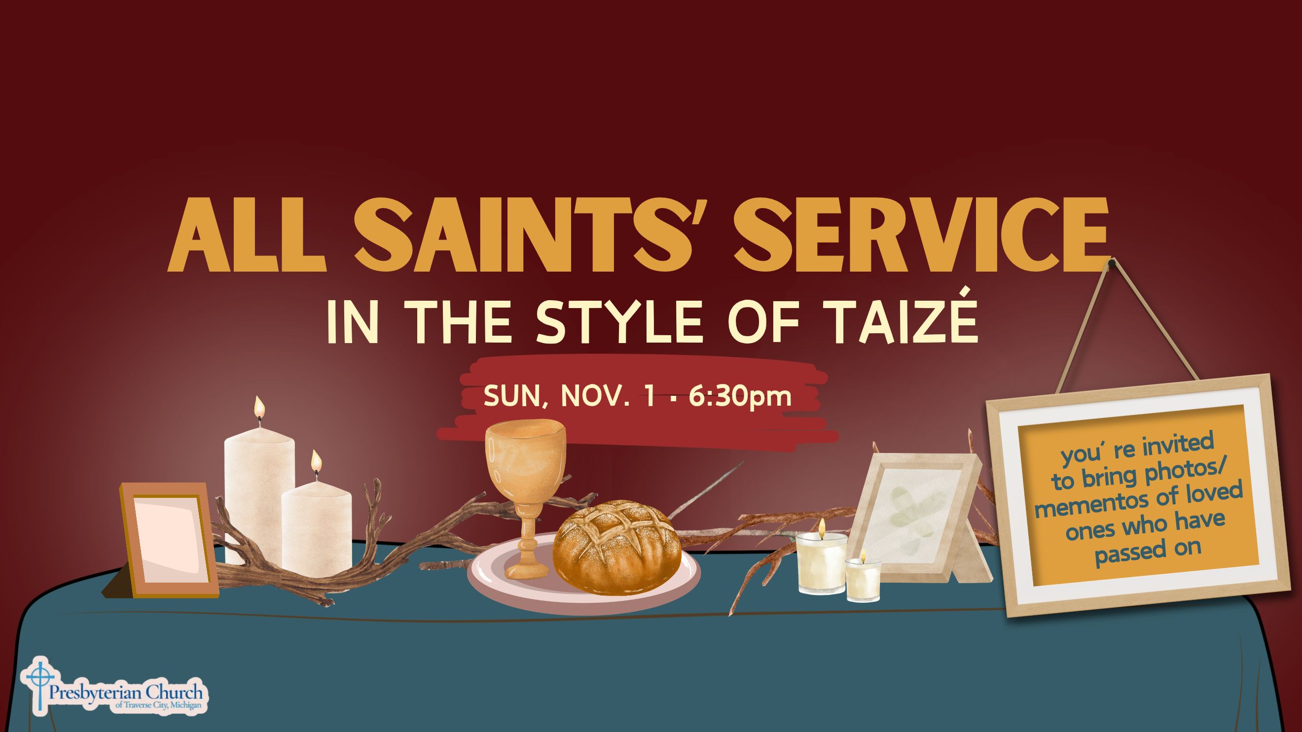 Nov. 1: All saints service
